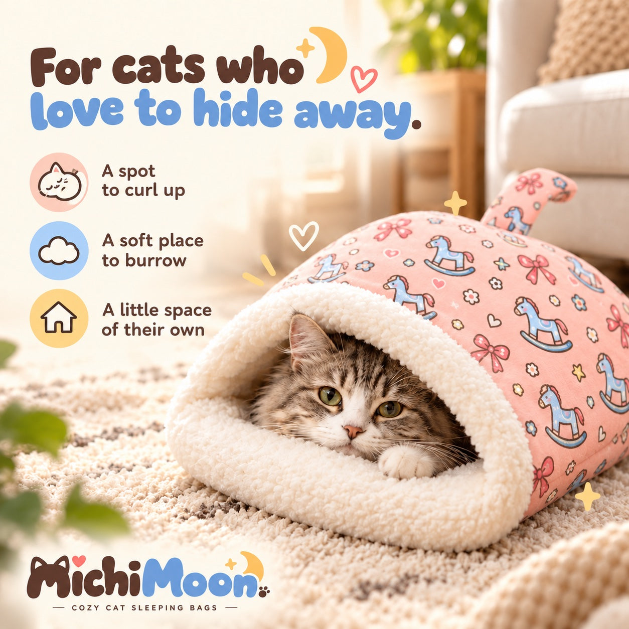 Why MichiMoon and not another cat bed?